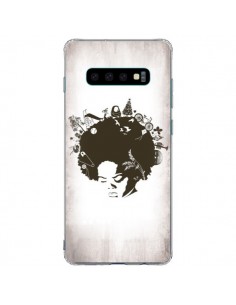 Coque Samsung S10 Plus Childhood Garden Afro - Rachel...