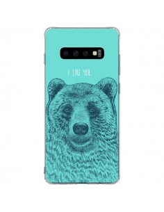 Coque Samsung S10 Plus Bear Ours I like You - Rachel...