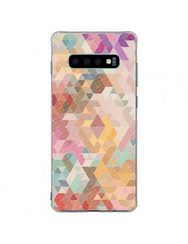 Coque Samsung S10 Plus Azteque Pattern Triangles - Rachel Caldwell