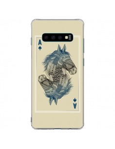 Coque Samsung S10 Plus Cheval Carte Jeu Horse As - Rachel...