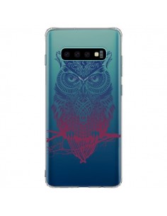 Coque Samsung S10 Plus Hibou Chouette Owl Transparente -...