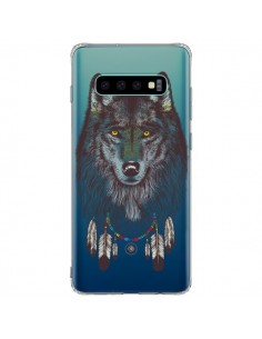 Coque Samsung S10 Plus Loup Wolf Attrape Reves...