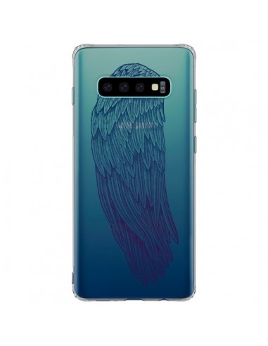 Coque Samsung S10 Plus Ailes d'Ange Angel Wings Transparente - Rachel Caldwell