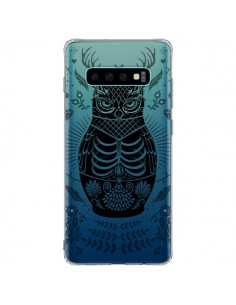 Coque Samsung S10 Plus Owl Chouette Hibou Squelette...