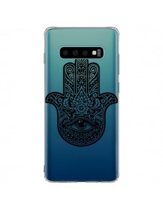 Coque Samsung S10 Plus Hamsa Cinq Doigts Main Mauvais...