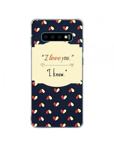 Coque Samsung S10 Plus I love you - R Delean