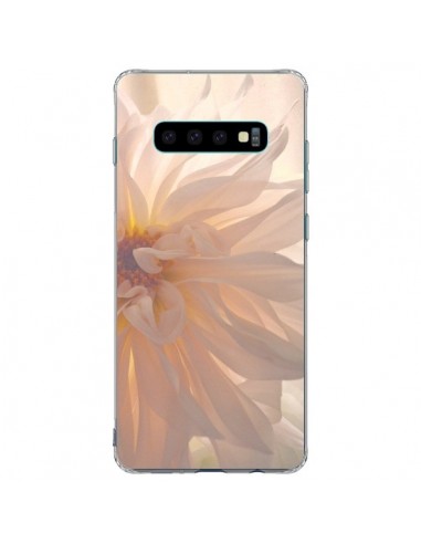 Coque Samsung S10 Plus Fleurs Rose - R Delean