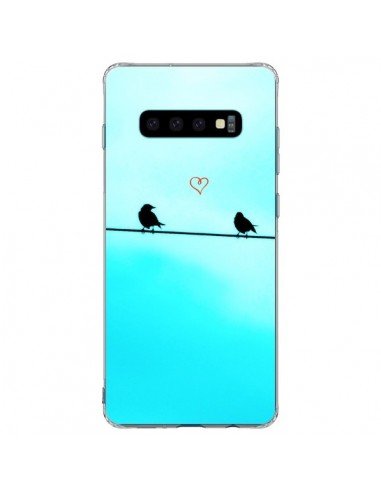 Coque Samsung S10 Plus Oiseaux Birds Amour Love - R Delean