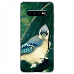 Coque Samsung S10 Plus I'd be a bird Oiseau - R Delean