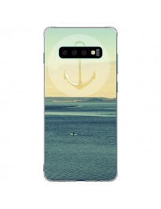 Coque Samsung S10 Plus Ancre Navire Bateau Summer Beach...