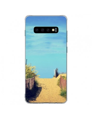 Coque Samsung S10 Plus Plage Beach Sand Sable - R Delean