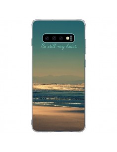 Coque Samsung S10 Plus Be still my heart Mer Sable Beach...