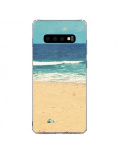 Coque Samsung S10 Plus Mer Ocean Sable Plage Paysage - R...