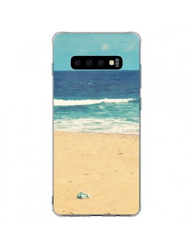 Coque Samsung S10 Plus Mer Ocean Sable Plage Paysage - R Delean
