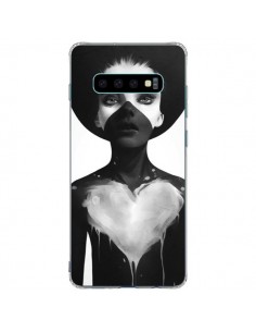 Coque Samsung S10 Plus Fille Coeur Hold On - Ruben Ireland