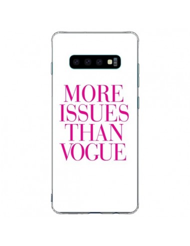 Coque Samsung S10 Plus More Issues Than Vogue Rose Pink - Rex Lambo