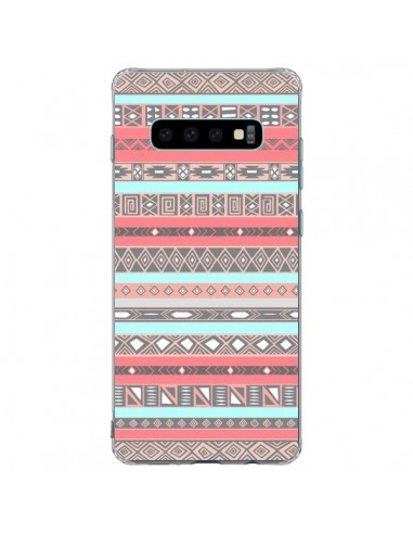 Coque Samsung S10 Plus Azteque Aztec Rose Pastel - Rex Lambo