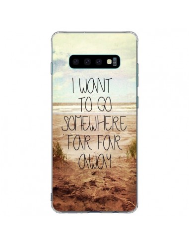 Coque Samsung S10 Plus I want to go somewhere - Sylvia Cook