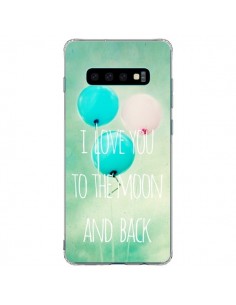 Coque Samsung S10 Plus I love you to the moon and back -...