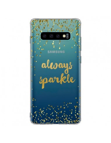 Coque Samsung S10 Plus Always Sparkle, Brille Toujours Transparente - Sylvia Cook