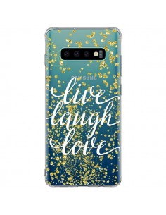 Coque Samsung S10 Plus Live, Laugh, Love, Vie, Ris, Aime...