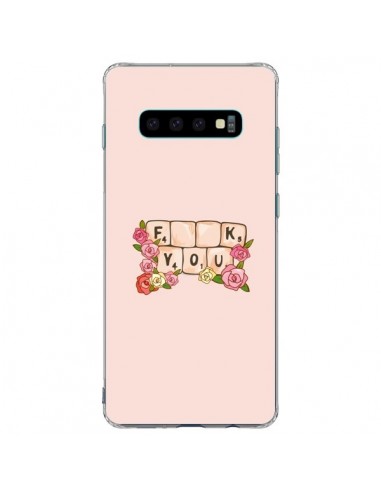 Coque Samsung S10 Plus Fuck You Love - Sara Eshak