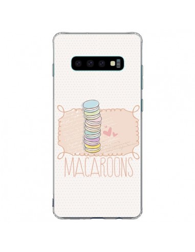 Coque Samsung S10 Plus Macaron Gateau - Sara Eshak