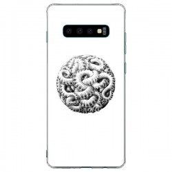Coque Samsung S10 Plus Boule Tentacule Octopus Poulpe -...