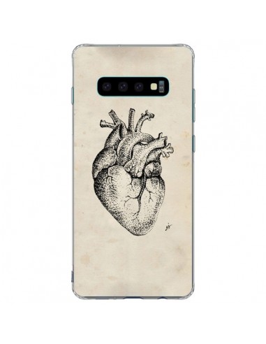 Coque Samsung S10 Plus Coeur Vintage - Tipsy Eyes