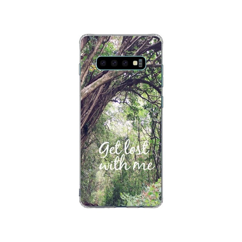 Coque Samsung S10 Plus Get lost with him Paysage Foret Palmiers - Tara Yarte