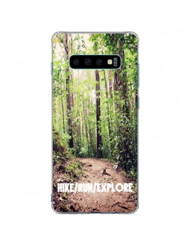 Coque Samsung S10 Plus Hike Run Explore Paysage Foret - Tara Yarte