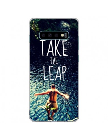 Coque Samsung S10 Plus Take the leap Saut - Tara Yarte