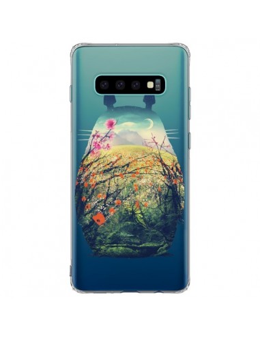 Coque Samsung S10 Plus Totoro Manga Comics Transparente - Victor Vercesi