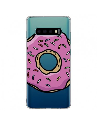Coque Samsung S10 Plus Donuts Rose Transparente - Yohan B.