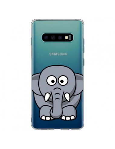 Coque Samsung S10 Plus Elephant Animal Transparente - Yohan B.