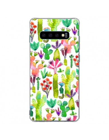 Coque Samsung S10 Plus Cacti Garden - Ninola Design