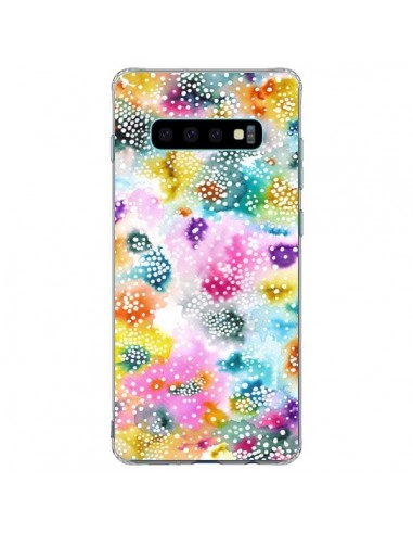 Coque Samsung S10 Plus Experimental Surface Colorful - Ninola Design