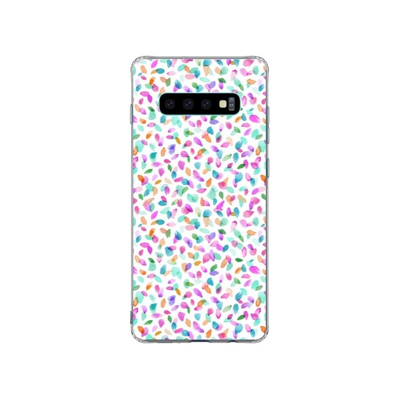 Coque Samsung S10 Plus Flower Petals Pink - Ninola Design