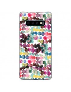 Coque Samsung S10 Plus Gradient Tropical Color Lines -...