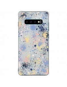 Coque Samsung S10 Plus Gradient Watercolor Lines Blue -...
