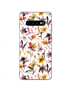 Coque Samsung S10 Plus Ink Bleeding Dots Pink - Ninola...