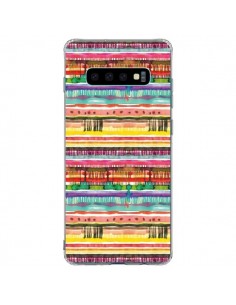 Coque Samsung S10 Plus Ink Dust Blue - Ninola Design