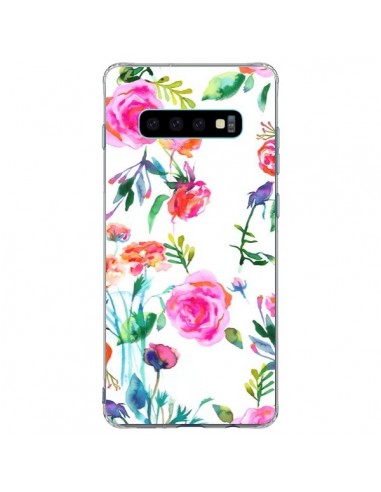 Coque Samsung S10 Plus Raining Clouds Blue - Ninola Design