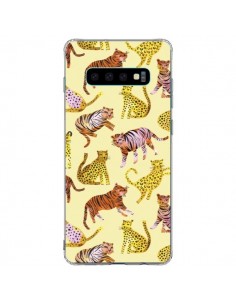 Coque Samsung S10 Plus Sweet Roses Blooms Mint Desert -...