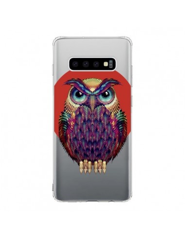 Coque Samsung S10 Chouette Hibou Owl Transparente - Ali Gulec