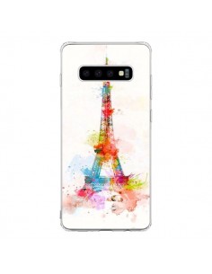 Coque Samsung S10 Paris Tour Eiffel Muticolore - Asano...