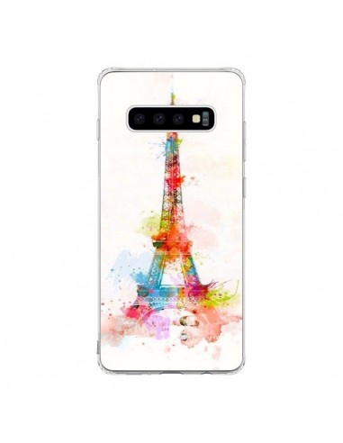 Coque Samsung S10 Paris Tour Eiffel Muticolore - Asano Yamazaki