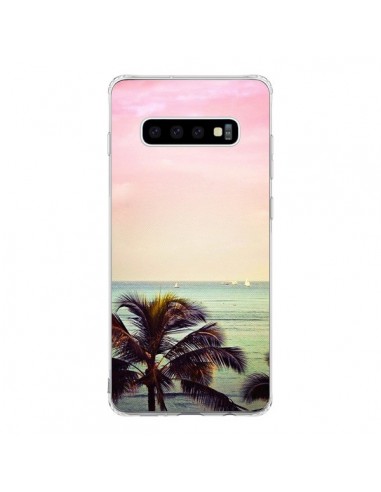 Coque Samsung S10 Sunset Palmier Palmtree - Asano Yamazaki