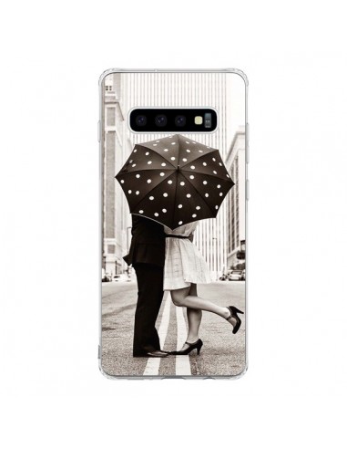 Coque Samsung S10 Secret under Umbrella Amour Couple Love - Asano Yamazaki