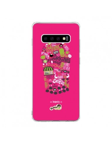 Coque Samsung S10 Bubble Fever Original Flavour Rose - Bubble Fever